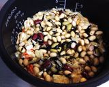 ひじきと大豆の炊き込みご飯作り方3写真