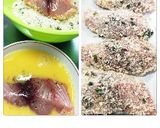 シイラの☆香草パン粉焼き☆生バジル作り方3写真