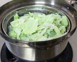 キャベツとエリンギアンチョビソースパスタ作り方6写真