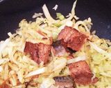 サバ缶とキャベツのカレー風味チーズ焼き作り方2写真