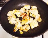 鶏もも肉のバタぽん醤油ライス♡レモン風味作り方3写真