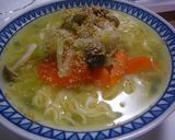 野菜たっぷり塩ラーメン作り方4写真