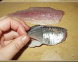 定番☆鯵のたたき(魚のおろし方)作り方7写真