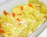 レンジで簡単！コク旨ポテトサラダ作り方4写真