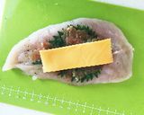 ささみ梅しそチーズ巻き♩作り方2写真
