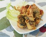 ほんのり塩味♪ちくわの塩昆布天ぷら♪作り方3写真