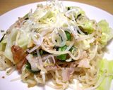 サッポロ一番で夏野菜の塩つけ麺作り方12写真