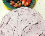 誕生日ケーキ*ブルーベリー作り方14写真