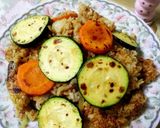 夏に食べたい☆焼き野菜のカレーピラフ作り方6写真