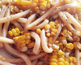 バター醤油の簡単焼うどん作り方4写真