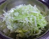 カレー風味のコールスロー作り方1写真