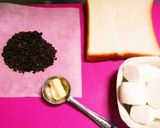 チョコとマシュマロのトースト作り方1写真