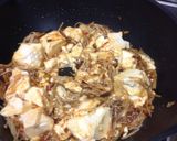 えのき茸の肉なし麻婆豆腐作り方3写真