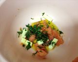 海苔佃煮と明太子のパスタ作り方3写真