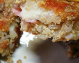 ずぼらご飯③お好み焼き風☆卵ごはん焼き作り方7写真