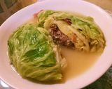 簡単♪巻かないロールキャベツ＊濃厚スープ作り方5写真
