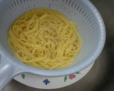 貧乏！ 大葉と干しエビの和風パスタ作り方6写真