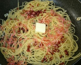貧乏！ 大葉と干しエビの和風パスタ作り方7写真