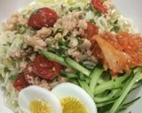 冷やしぶっかけトマト塩ラーメン作り方4写真