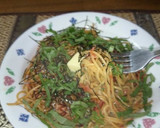 貧乏！ 大葉と干しエビの和風パスタ作り方10写真