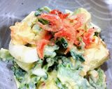 アボガドとゆで玉子の味噌マヨゴーヤサラダ作り方7写真