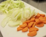豚肉あと入れ!やわらか豚汁**作り方1写真