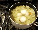 豚肉あと入れ!やわらか豚汁**作り方4写真