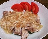 甘酢生姜あんのチキンソテー作り方10写真