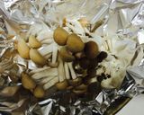 しめじのチーズホイル焼き作り方3写真