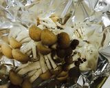 しめじのチーズホイル焼き作り方4写真
