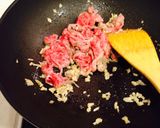 牛肉とパプリカ・青菜のズーラン炒め☆作り方4写真