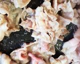 シャキシャキ。キュウリと豚肉の梅肉炒め作り方6写真