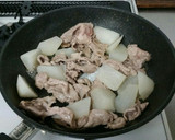 ☆豚肉&大根だけ！簡単甘辛炒め☆作り方2写真