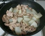 ☆豚肉&大根だけ！簡単甘辛炒め☆作り方3写真