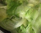 牛肉とレタスのオイスターソース炒め。作り方4写真