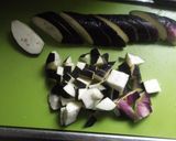 夏野菜入り坦々丼作り方1写真