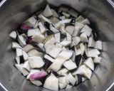 夏野菜入り坦々丼作り方2写真