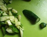 夏野菜入り坦々丼作り方3写真