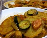 じゃがいもメインのドライカレー風？作り方10写真