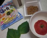 なっとま冷やし塩ラーメン作り方1写真
