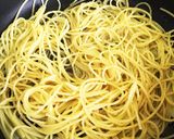 うまうま濃厚、めんたいクリームパスタ。作り方3写真