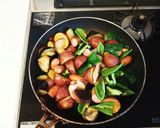 めんつゆで和風ジャーマンポテト作り方5写真