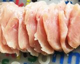 鶏むね肉で簡単茹で鶏！味噌ダレ作り方2写真