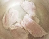 鶏むね肉で簡単茹で鶏！味噌ダレ作り方3写真