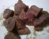 簡単　豚ヒレ肉のソテー　玉ねぎ生姜ソース作り方4写真