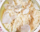 冷製パスタ風生ハム素麺！作り方1写真