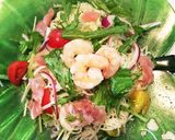 冷製パスタ風生ハム素麺！作り方4写真
