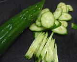 夏野菜たっぷりネバトロぶっかけ塩ラーメン作り方4写真