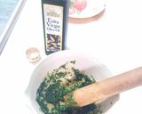 大葉を使って♪バジルの様なパスタ作り方1写真