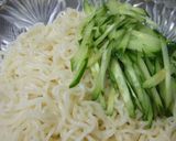 夏野菜たっぷりネバトロぶっかけ塩ラーメン作り方8写真